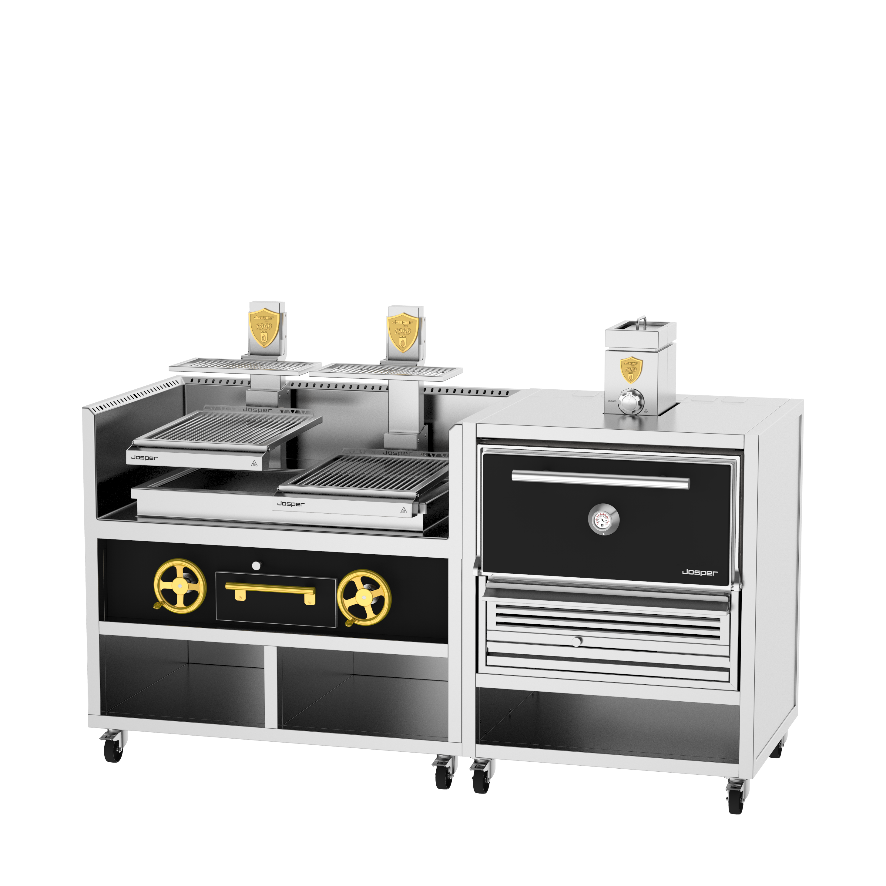 Josper CVJ-50-2-1-PRO-L Large Combination Oven and Grill