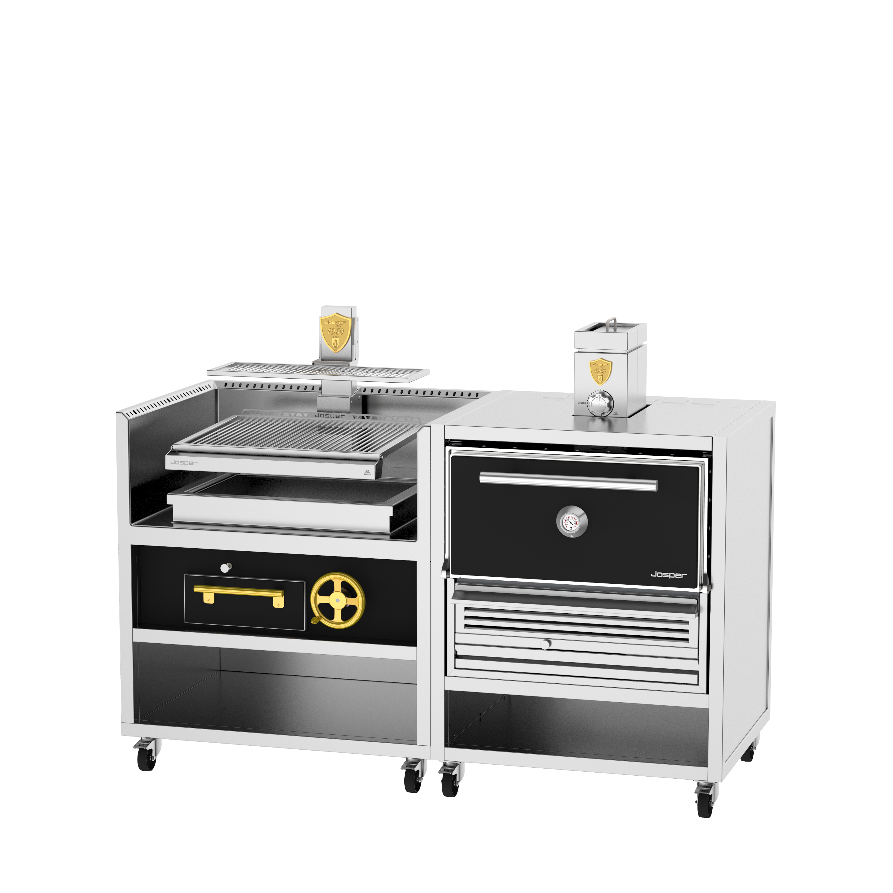 Josper CVJ-76-1-1-PRO-L Large Combination Oven and Grill