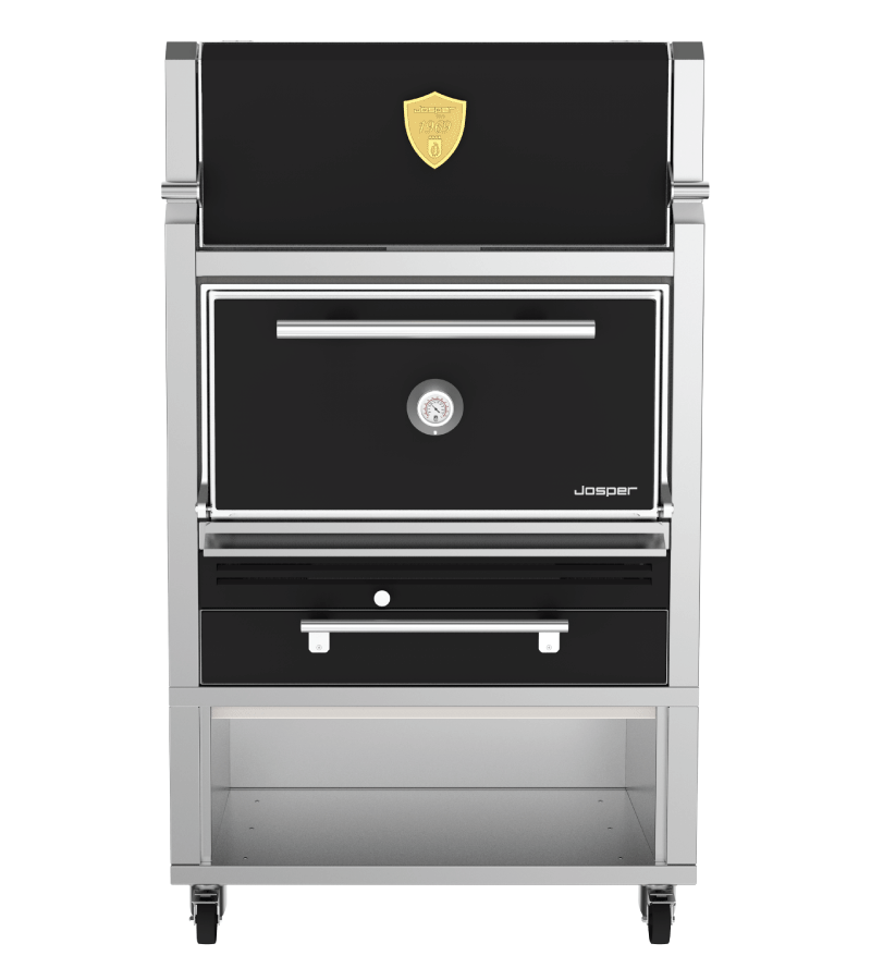 Josper HJA-PLUS-L175-HCT Large Model Charcoal Oven with Hot Cabinet and Table