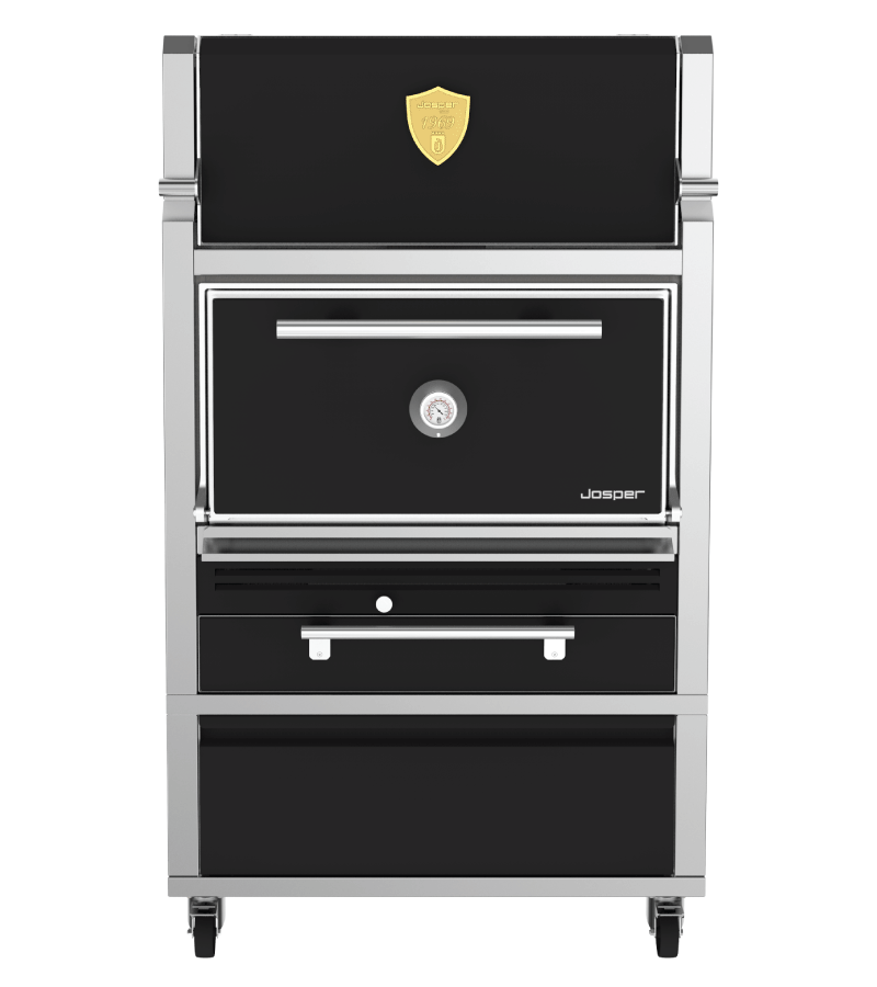 Josper HJA-PLUS-L175-HCTD Large Model Charcoal Oven with Hot Cabinet, Table, and Drawer