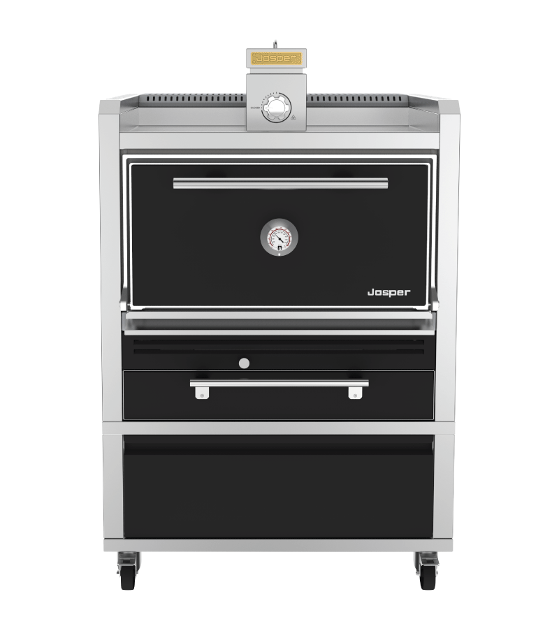 Josper HJA-PLUS-L175-TD Large Model Charcoal Oven with Table and Drawer