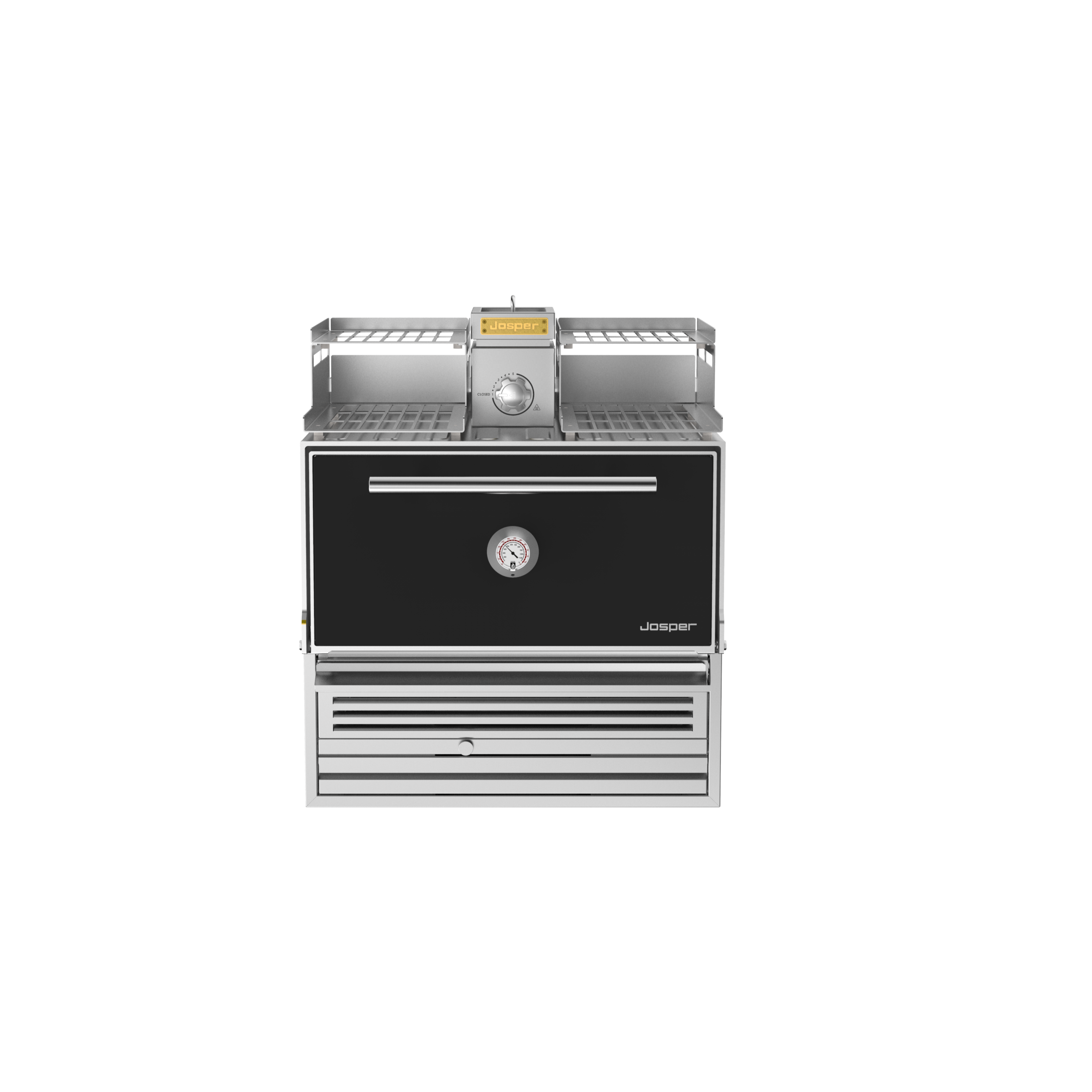 Josper HJX-PRO-L175-W large model charcoal oven with warmer