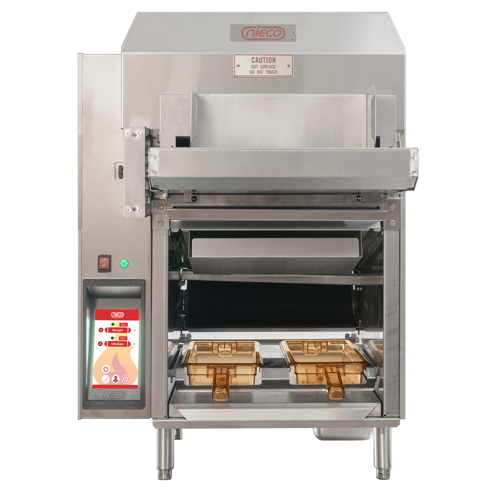 Nieco MV62 gas automatic broiler