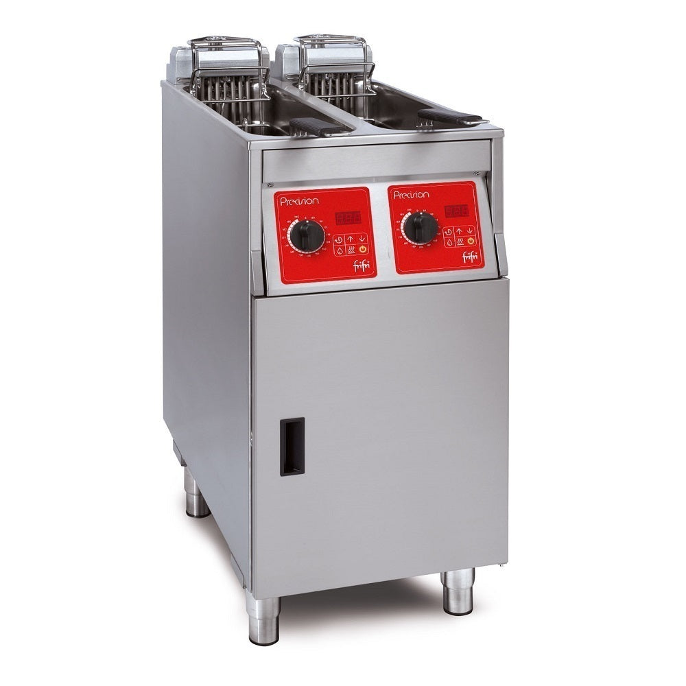 FriFri Precision 422 electric free-standing twin tank fryer PL422M32G0