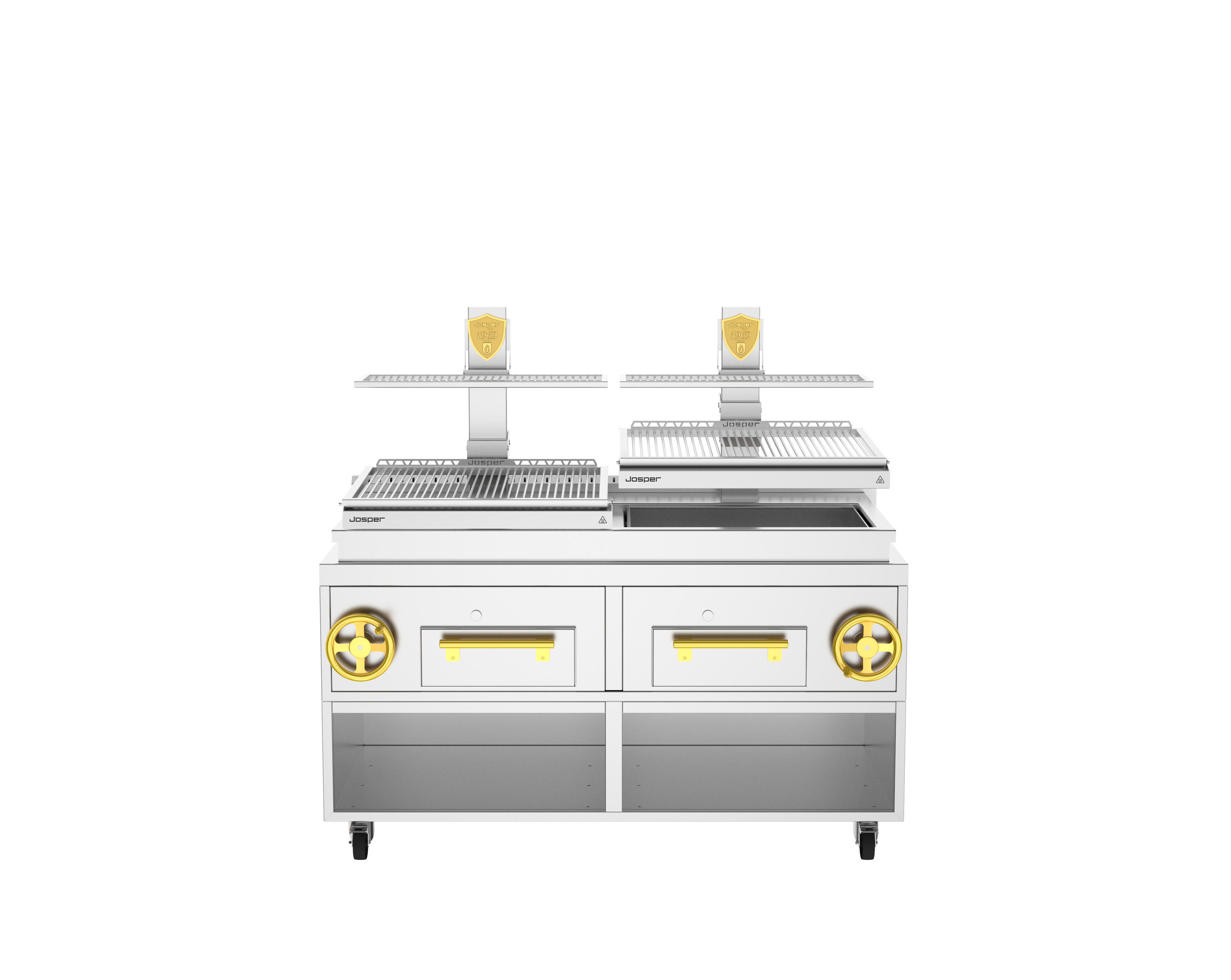 Josper PVJ-76-2-1-CT Double Mast Countertop Basque Grill