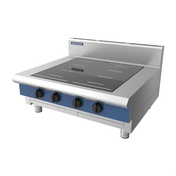 Blue Seal 4 Zone Countertop Full Area Induction Hob 20kW IN514F-B