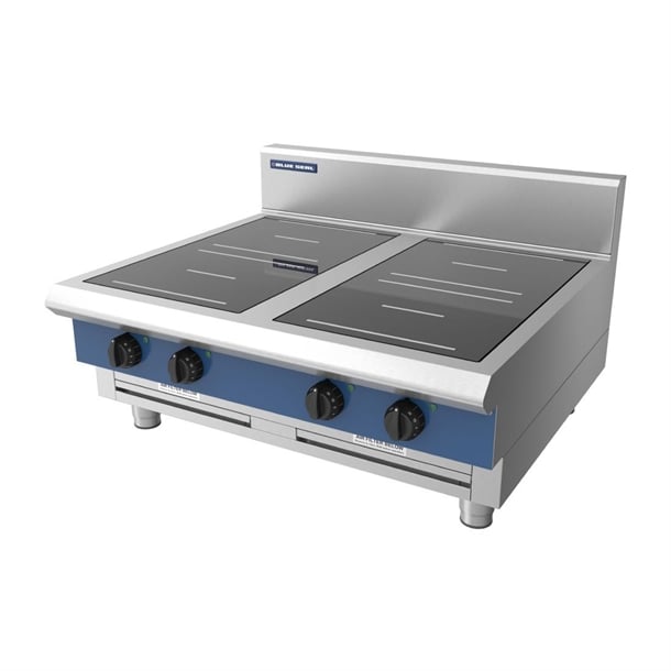 Blue Seal 4 Zone Countertop Induction Hob 20kW IN514R5-B