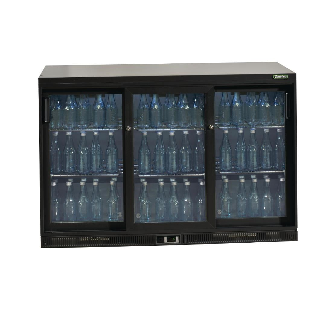 Gamko Bottle Cooler - Triple Sliding Door 315 Ltr