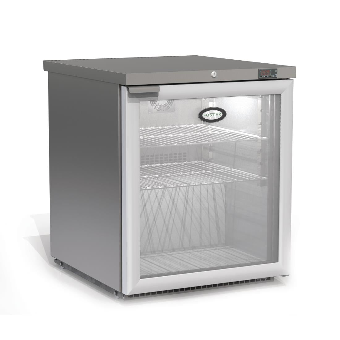 Foster 1 Glass Door 200Ltr Under Counter Fridge HR200G 13/114