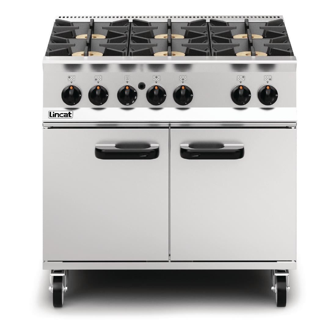 Lincat Opus 800 Natural Gas Oven Range 6 Burner OG8002/N