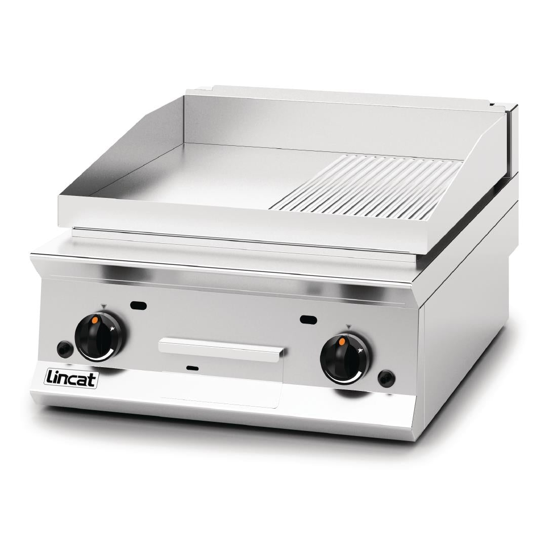 Lincat Opus 800 Half Ribbed Natural Gas Griddle OG8201/R/N