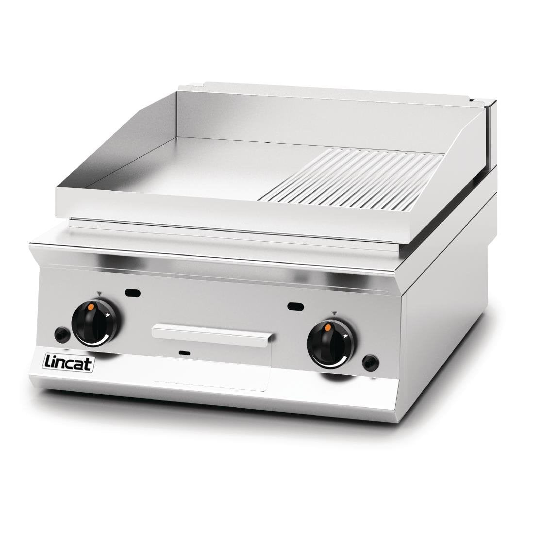 Lincat Opus 800 Half Ribbed Propane Gas Griddle OG8201/R/P