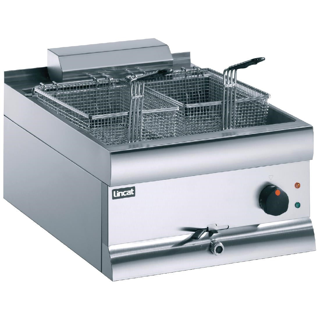 Lincat Single Tank Twin Basket Countertop Electric Fryer DF49