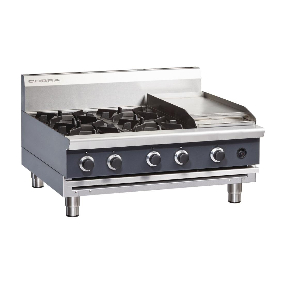 Blue Seal Cobra Countertop LPG Hob with Griddle C9C-B