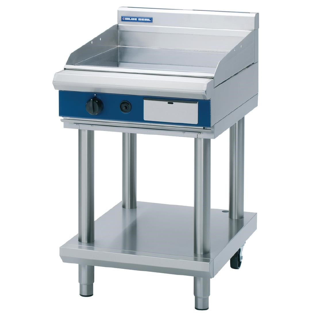 Blue Seal Evolution Griddle with Leg Stand Nat Gas 600mm GP514-LS/N