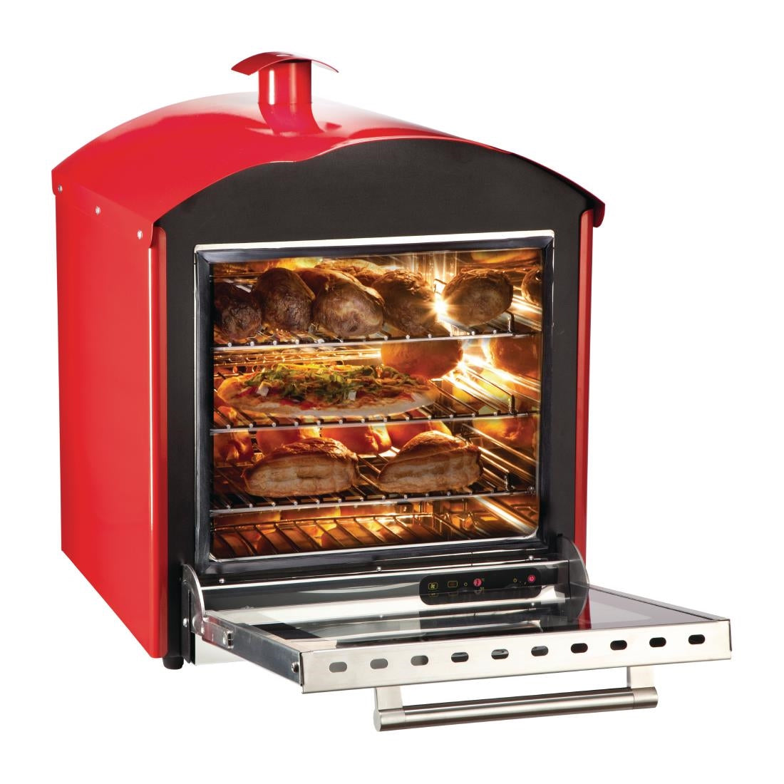 King Edward Bake King Solo Oven Red BKS-RED