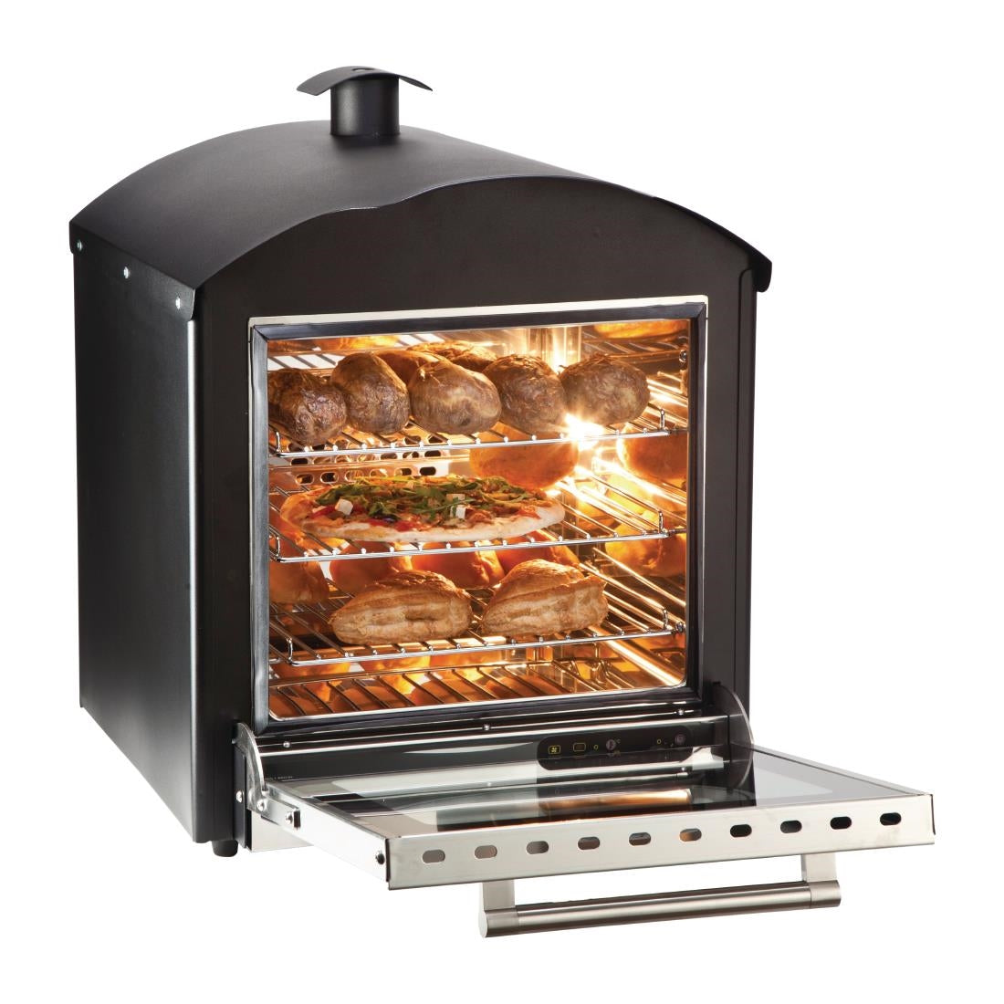 King Edward Bake King Solo Oven Black BKS-BLK