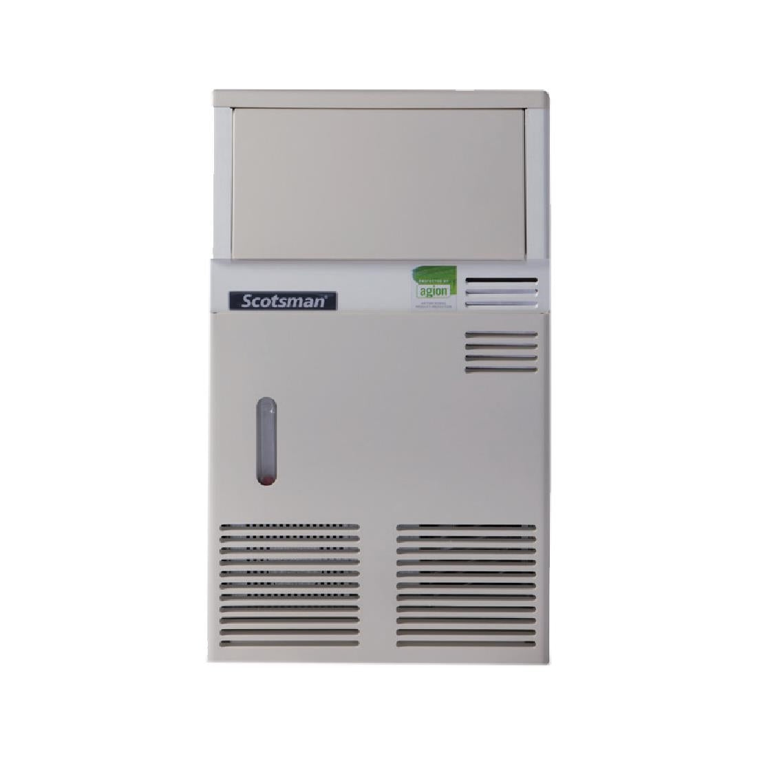 Scotsman EC 57 Self Contained Ice Machine w/ integral drain pump & XSAFE 33kg Output