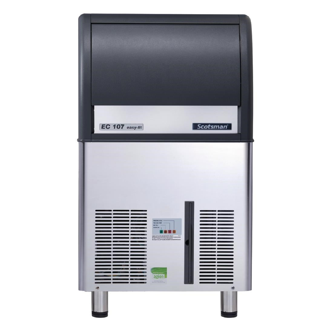 Scotsman EC 107 Self Contained Ice Machine w/ integral drain pump & XSAFE 53Kg Output